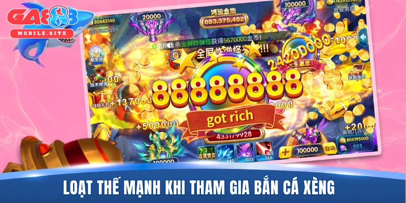 Bắn Cá Xèng - Review Game Săn Cá Lĩnh Thưởng Xanh Chín 2 Loạt thế mạnh khi tham gia bắn cá Xèng