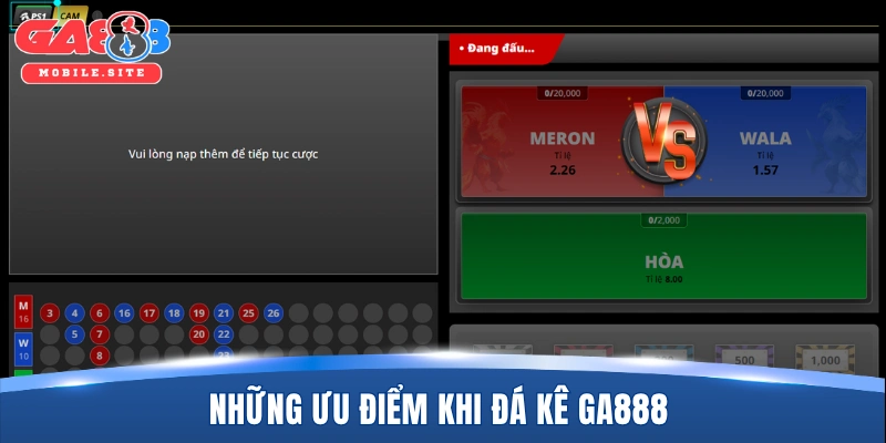 Đá Gà GA888 1 Những ưu điểm khi đá kê GA888